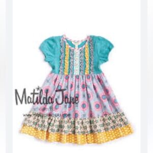 EUC Matilda Jane Brand Once Upon a Time Twirl Girls Size 6 Dress Quite Right
